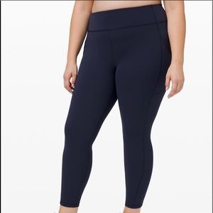 Lululemon Invigorate Blue Navy Leggings